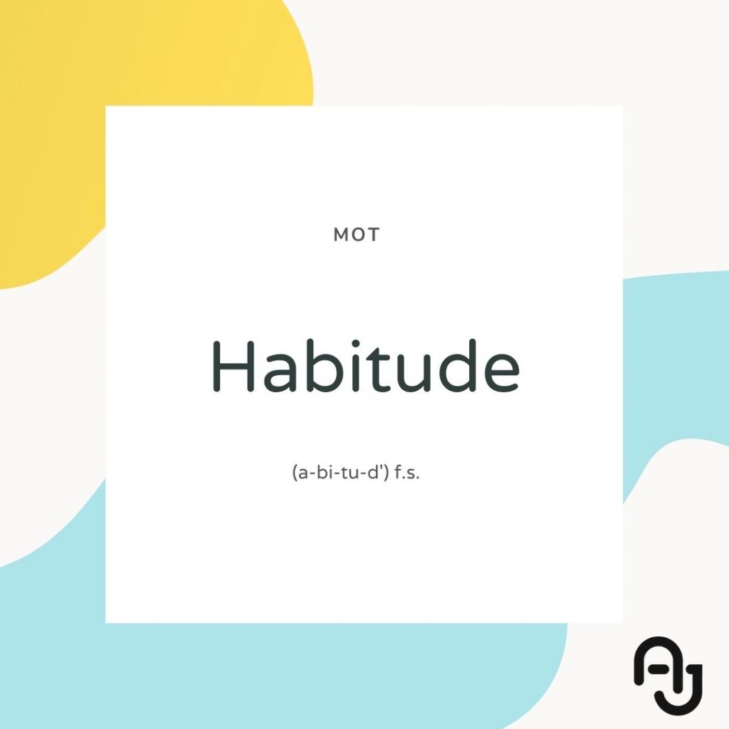 Habitude et communication